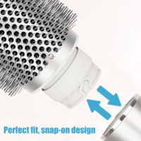 Brosse ionique professionnelle à poils ronds pour coiffage, séchage rapide, bouclage et volume – Outil pour hôtels et salons