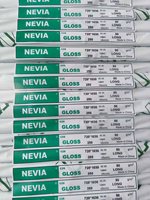 Papier couché C2S brillant et mat de la marque NEVIA, fabriqué en usine