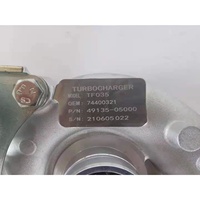 Turbocompresseur TF035HM pour moteur Iveco Daily Euro 2 49135-05000 99450703 4913505000 53149886446