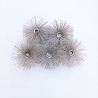 TUOKE TK607 180 #   Brosse à roue abrasive en nylon de qualité industrielle pour polissage du bois, personnalisable OEM