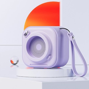 Haut-parleur portable populaire de haute qualité sonore, forme appareil photo rétro, contrôle via application 5.0, sortie 5W, A132, longue autonomie de batterie - Product Image 5