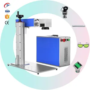 ZHONGCAN Laser Marking Machine 20w 30w 50w 70w 100 Watts Stainless Steel Metal Parts RAYCUS MAX JPT Fiber Laser