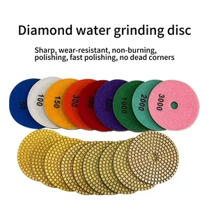 Discos Abrasivos Refrigerados por Agua Zt124 Aquagrind Pro Diamond para Pulir Piedra, Mármol, Granito, Cuarzo, Metal, Grano Personalizado, 115 mm, 3.0 mm - Product Image 3
