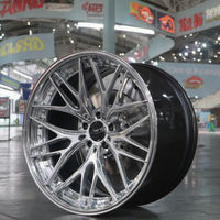 Rines de Aleación de Aluminio Cóncavos Profundos de 18 19 20 21 22 Pulgadas 5x114.3 5x112 5x130 5x120 Personalizados, Ruedas Forjadas para benz bmw Tesla audi
