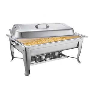Chauffe-plats rectangulaire commercial de haute qualité d'<span class=keywords><strong>occasion</strong></span> pour buffet, en acier inoxydable, avec chauffage à vapeur intelligent numérique Jasonlon - Product Image 4