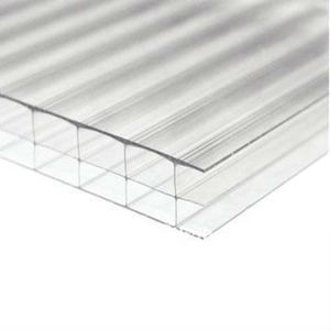 Weather Resistant Transparent Triple Wall Policarbonato Roofing Sheets for <strong>Skylight</strong> <strong>Cover</strong> - Product Image 1
