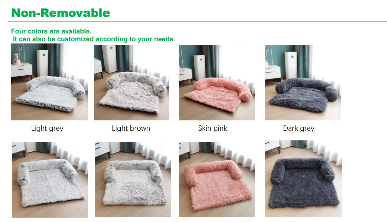 High Quality Personalized Soft Plush Large Pet Sofa Couch Cat Dog Premium Bed For Furniture