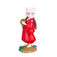 Patung Manga Inuyasha 16CM, Figur Aksi PVC, Model Mainan Figuras, Figur Anime Inuyasha Masa Kecil