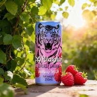 Boisson Énergisante Instantanée Sans Sucre ni Calories, 250ml, Canette Tendance, au Ginseng et Taurine Naturelle, Sans Perte de Poids, Sans Sensation de coup de pouce, Appétissante