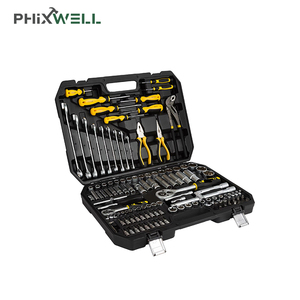 Juego <span class=keywords><strong>de</strong></span> <span class=keywords><strong>Herramientas</strong></span> Profesional <span class=keywords><strong>de</strong></span> 128 Piezas con Llaves <span class=keywords><strong>de</strong></span> Tubo <span class=keywords><strong>de</strong></span> 1/2" <span class=keywords><strong>para</strong></span> Mecánicos Automotrices - Product Image 1