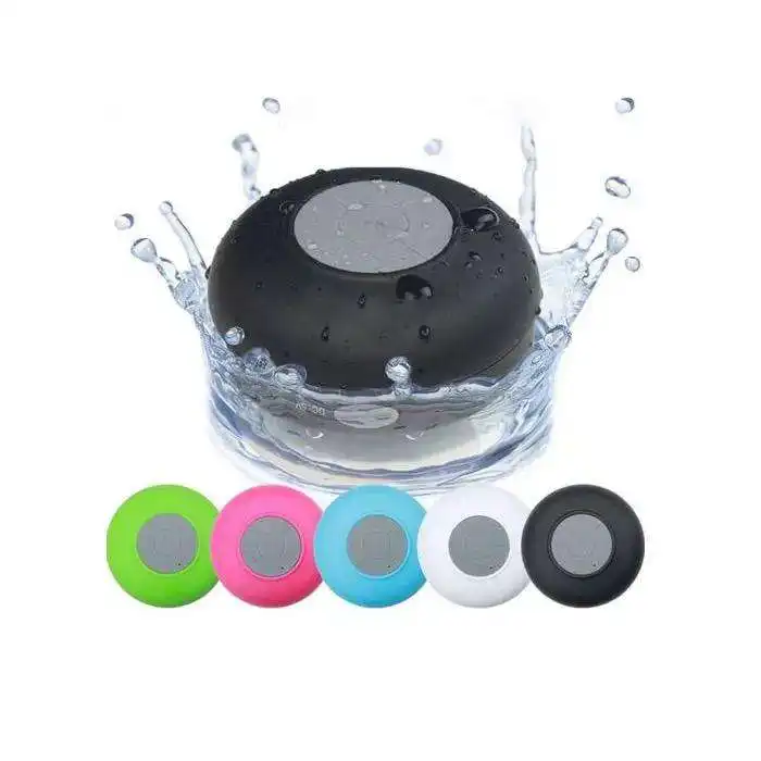 Portable Mini Wireless Speaker IPX4 Waterproof Audio Speaker With Sucker Bluetooth Speaker