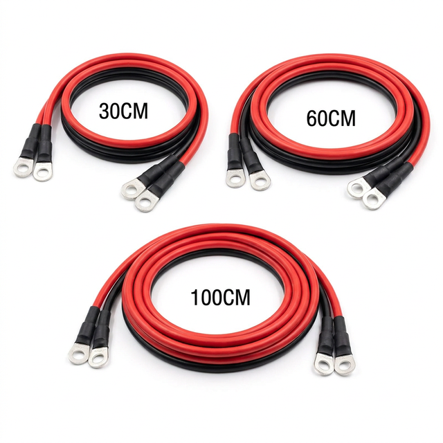 Universal 600V 1000V 1500V DC ESS Battery Cable with Lugs 50mm2 70mm2 95mm2 for All Storage Systems CE