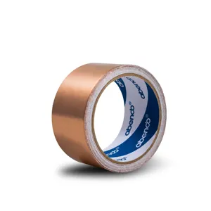 Abendo High Temperature Resistance Single Conductive Adhesive Shielding Tape Copper Foil Industrial Tape For Stained Glass