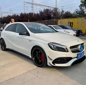 Kit de Mejora de Fibra de Vidrio y ABS para <span class=keywords><strong>Mercedes</strong></span>-Benz Clase A 13-18 W176, Parachoques Delantero y Trasero Personalizados A45 <span class=keywords><strong>AMG</strong></span>, Faldones Laterales y Alerón Trasero - Product Image 3