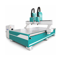Jinan Mosencnc, Precio del Router CNC 3D Automático MS-1325IH con Dos Husillos Independientes