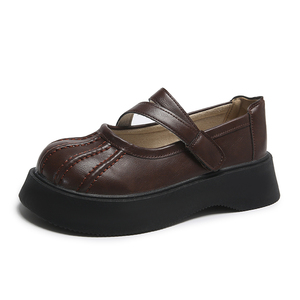 Chaussures de mode coréennes neuves de haute qualité pour femmes, talons compensés, boucle, Mary Jane, baskets pour filles, prix bas, marque 2025 - Product Image 3