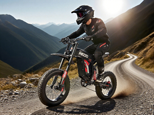 Moto tout-terrain électrique HEZZO D5 PRO 400-600cc 60V 3000W 70km/h, batterie au lithium puissante, étanche, stock UE/US - Product Image 1