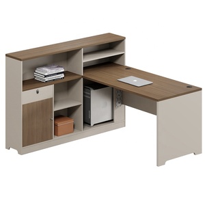 Thiết Kế Hiện Đại Nội Thất Văn Phòng Modular Văn Phòng Máy Trạm Máy Trạm Bằng Gỗ Máy Tính Bảng Văn Phòng Bàn Bàn Với Lưu Trữ - Product Image 3