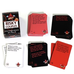 Jeu de cartes de dialogue pour couples anglais, pour le commerce international, 14+, jouet audacieux, fabriqué en Chine, en papier (Ae), emballage en boîte couleur SD62 - Product Image 4