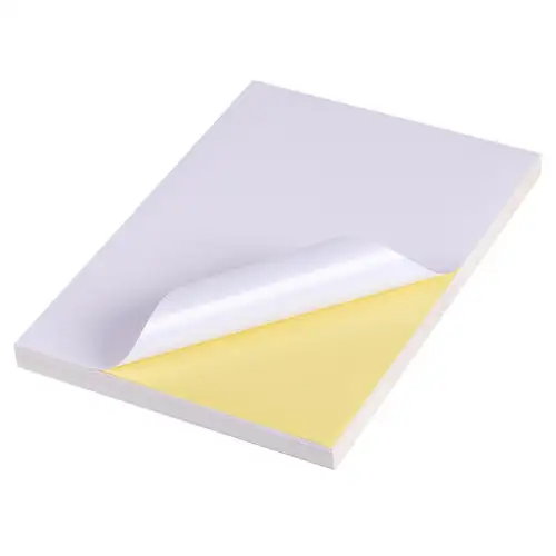 Beschichtetes Aufkleber papier Hochglanz-Aufkleber papier Selbst klebendes Papier, umfangreich zum Drucken und Verpacken