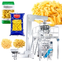 Máquina Automática para Empacar Pasta en Bolsas Verticales con Refuerzo, para Rotini, Conchiglie, Penne y Macarrones