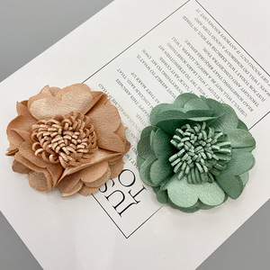 Yupu Flores de Tela 3D Hechas a Mano, Accesorios de Tela para Ropa, Zapatos, Sombreros, Horquillas y Decoraciones - Product Image 4