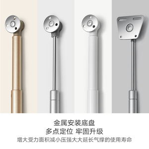 HANGGUO Adjustable Pneumatic Top Rod Flip-Up <b>Door</b> Gas <b>Spring</b> Buffer Damping Stop Support Kitchen Cabinet Parts Accessories - Product Image 3
