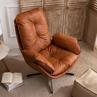 Fauteuil de détente pour personne paresseuse, canapé domestique convertible en lit, idéal pour balcon, canapé simple inclinable