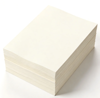 Papier A4 non couché 60g-300g, papier beige, carton ivoire, papier offset sans bois, papier recyclé pour exposition