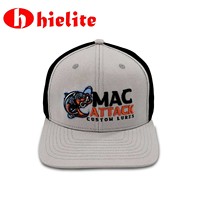 Gorra Trucker de Mezclilla de Pana con Mezcla de Algodón y Poliéster, Diseño de 6 Paneles, Bordado 3D, Múltiples Posiciones para Logotipo, Unisex, para Todo Uso, Invierno