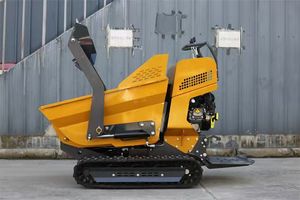 500kg Mini-Schienen spitze, All-Ground-Klein transport fahrzeug, stehendes hydraulisches Entlade fahrzeug in Export qualität - Product Image 4