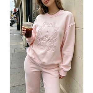 Suéteres Casuales de <span class=keywords><strong>Calle</strong></span> para Mujer con Logotipo Personalizado de Alta Calidad al por Mayor, para Primavera y Otoño, Moda Femenina - Product Image 1