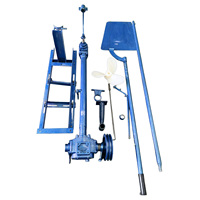 Moteur hors-bord diesel marin 12-20 HP monocylindre refroidi par air 1.2L 4 temps propulseur de moteur Diesel propulseur de poupe