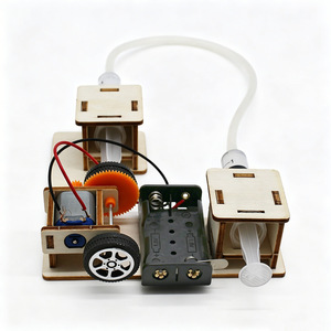 Kit d'expérimentation de disque de frein hydraulique 275mm x 115mm x 47mm, modèle éducatif scientifique en bois STEM pour enfants de 7 à 9 ans - Product Image 3