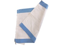 Sacs d'emballage en plastique transparents blancs de farine de maïs de blé 50kg pp