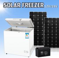 DC Congélateur 12V/24V Double température dégivrage manuel porte pliante MAX blanc R134a porte coulissante porte simple 100w pièces de rechange gratuites