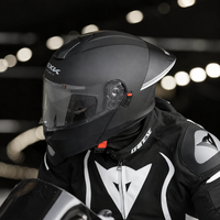 Casque de moto homologué DOT, ABS, modulaire, intégral, à visière relevable, double lentille, personnalisable, sécurité de conduite
