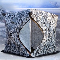 Vente chaude Camping en plein air pêche coton épaissi rembourré chaud ouverture rapide coupe-vent neige pêche abri tente pour événements
