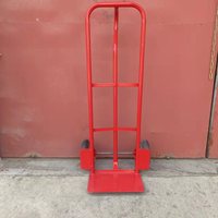 Chariot à main pliable HT1805 à deux roues avec plateforme en acier robuste, capacité de charge de 200 kg, outils de shopping portables, OEM