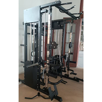 Máquina Smith Multifuncional de Lujo WENDY para Entrenamiento de Fisicoculturismo, Ejercicios de Pecho, Piernas y Tríceps, Fabricada en Acero, Hierro y Espuma