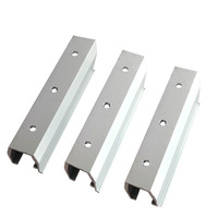 Sistema de Montaje Solar de Aluminio Personalizado de Fábrica QINKAI STF, Estructura de Rieles para Techo, Abrazadera para Panel Solar, Garantía de 12 Años