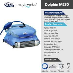 หุ่นยนต์ทำความสะอาดสระว่ายน้ำอัตโนมัติคุณภาพสูงสำหรับใช้งานกลางแจ้ง - Product Image 4