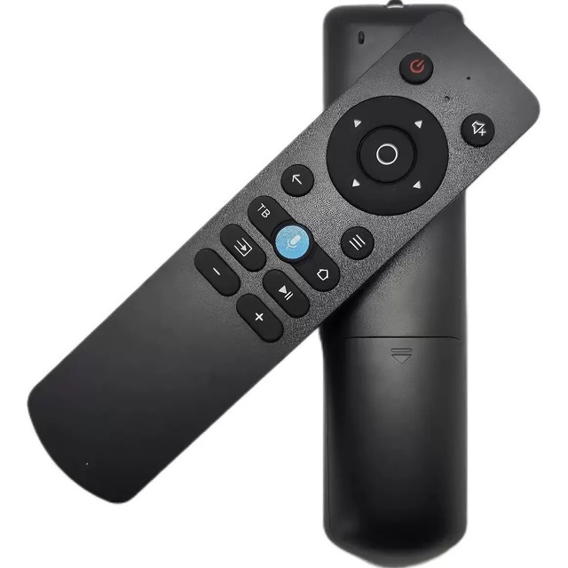Voice Control Universal Projector Remote Control, Replacement IR RF Controller for Android TV Box & Projectors