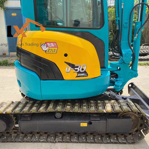 Mini pelleteuse 3T d'occasion Kubota U30 du Japon Mini pelleteuse sur chenilles bon marché Kubota U30 3T Mini - Product Image 1