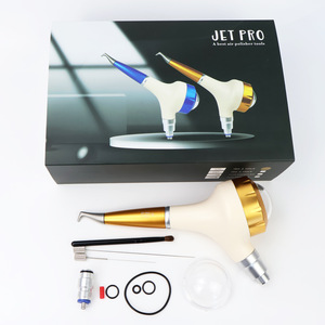 เครื่องขัดฟันด้วยลม JET PRO แบบ 2 หัว ปลายทอง สำหรับฟอกสีฟัน อุปกรณ์ทำความสะอาดฟัน ได้รับการรับรองมาตรฐาน CE - Product Image 3