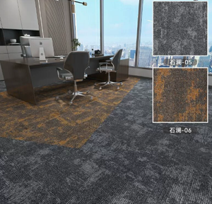 <b>Office</b> Square Commercial Space Stain-Resistant Flame-Retardant Noise-Reducing Eco-Friendly Easy-to-Maintain Polyester Fireproof - Product Image 4