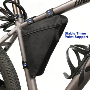 Fahrradrahmentasche Premium Fahrradtasche für Mountainbikes und Rennräder Leichte Dreieckige Fahrradrahmentasche - Product Image 3