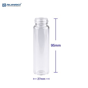 Tapa Abierta 24-414 <span class=keywords><strong>de</strong></span> 22 mm con Septa <span class=keywords><strong>de</strong></span> PTFE para Análisis TOC - Product Image 5