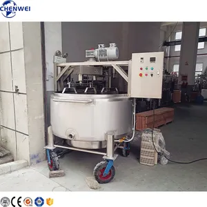 300l Cheese Making And Production Line Mozzarella Cheese For Pizza Making Machine