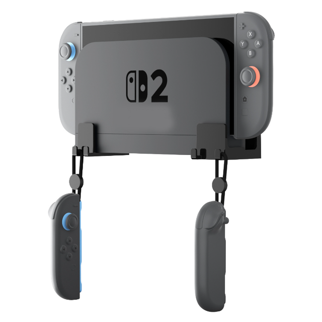 Adjustable Wall Mount Stand for Nintendo Switch 2 Console Wall-Mounted Bracket Switch 2 Dock Holder Bracket